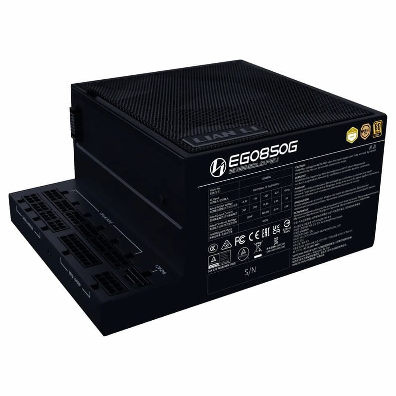پاور ماژولار 850 وات لیان لی EDGE GOLD 850 Gold - 4