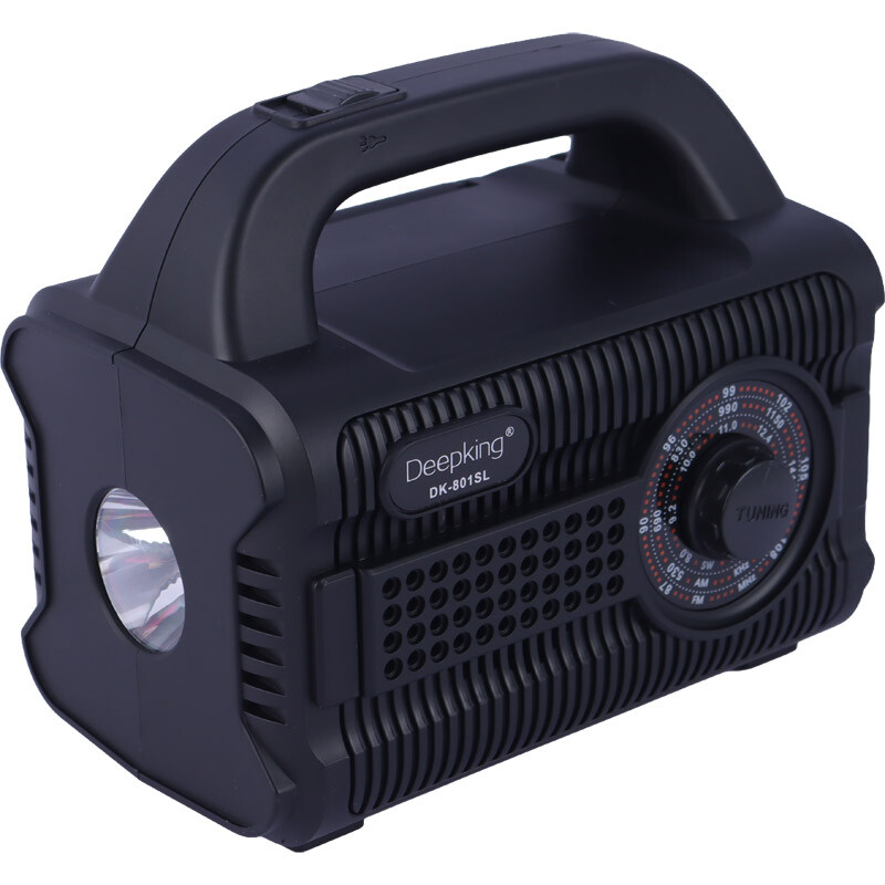 پاوربانک و رادیو اسپیکر بلوتوثی خورشیدی دیپ کینگ DK-801SL - 7