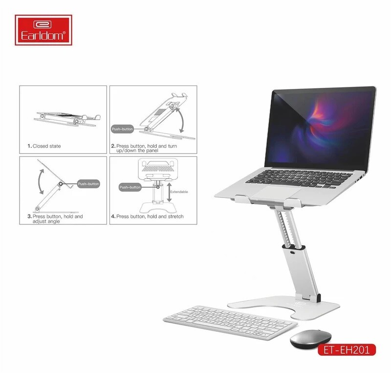 پایه نگهدارنده لپ تاپ ارلدام ET-EH201 - 6