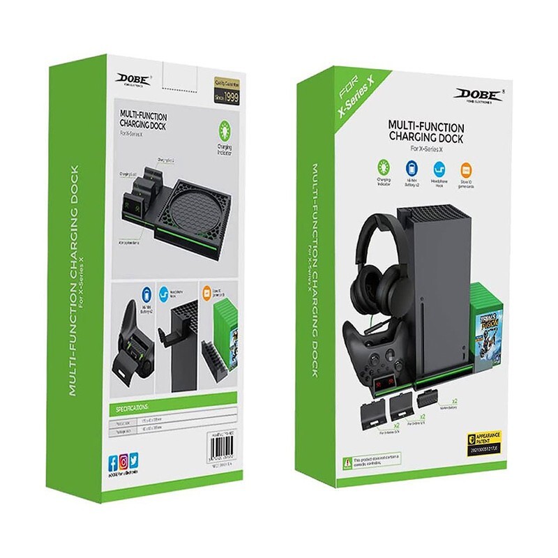پایه نگهدارنده و شارژر دسته بازی Xbox دابی TYX-1622 - 2