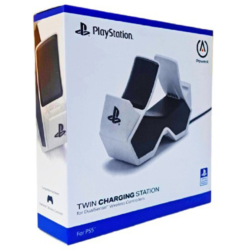 پایه شارژر دسته بازی PowerA Twin PS5 High Copy - 2