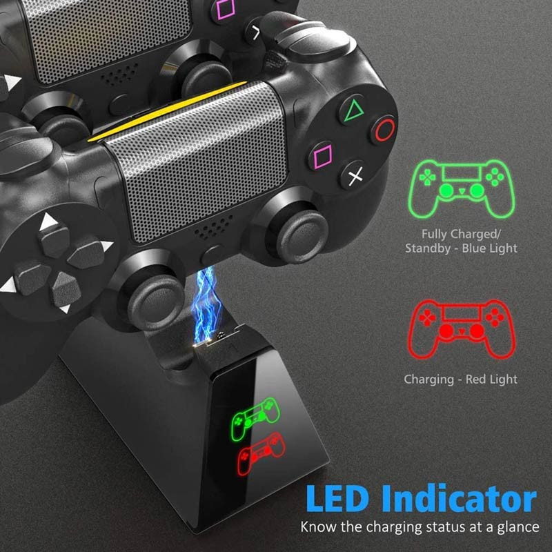 پایه شارژر دسته بازی PS4 دابی TP4-19012 - 6