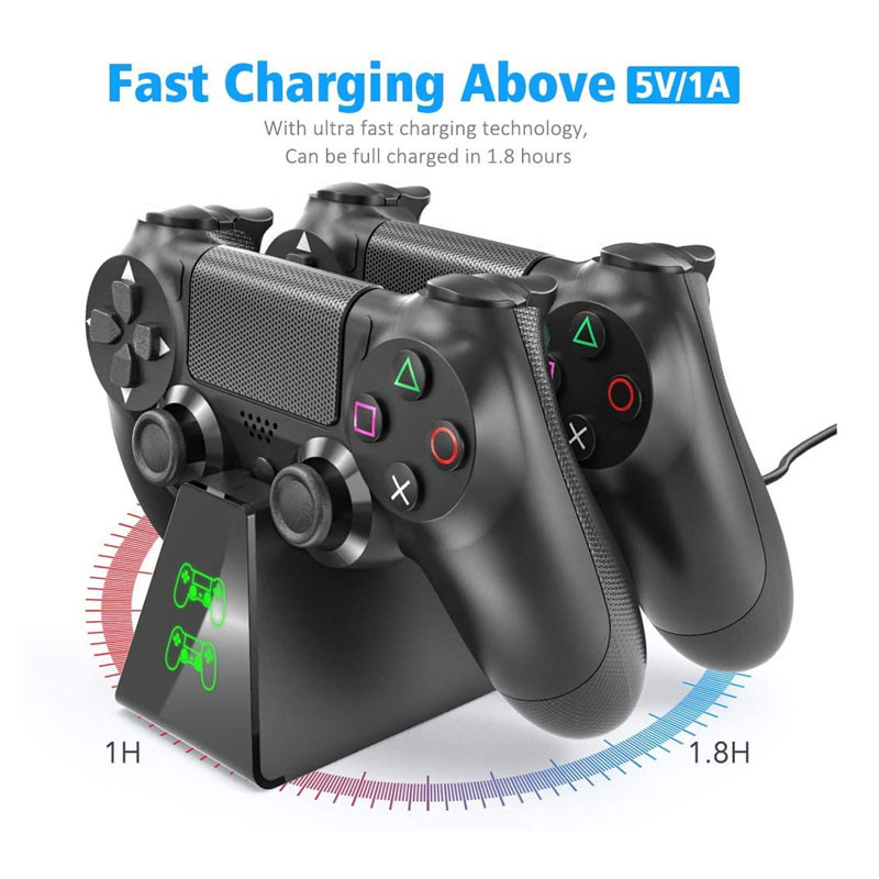 پایه شارژر دسته بازی PS4 دابی TP4-19012 - 7