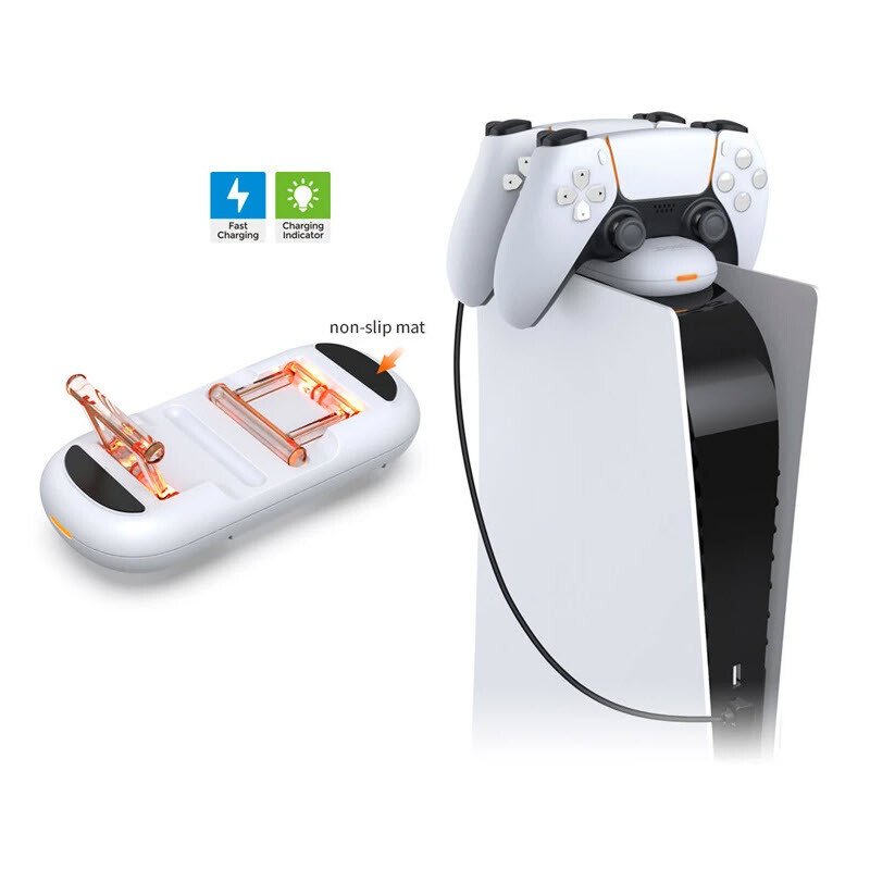پایه شارژر دسته بازی PS5 دابی TP5-2508S - 3