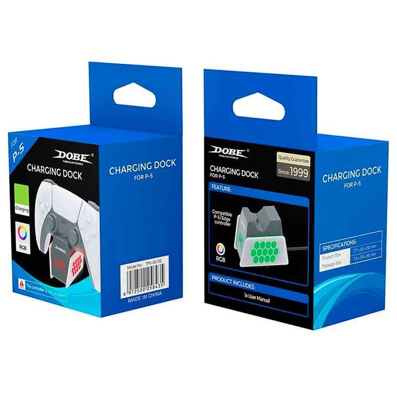 پایه شارژر دسته بازی PS5 دابی TP5-35132 - 2