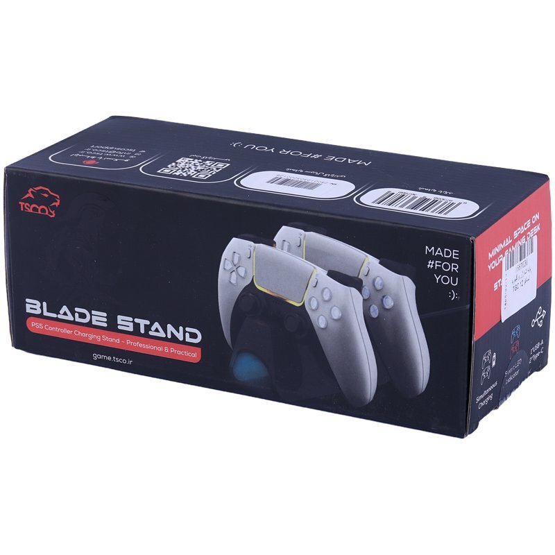 پایه شارژر دسته بازی PS5 تسکو TGC 12 BladeStand - 2