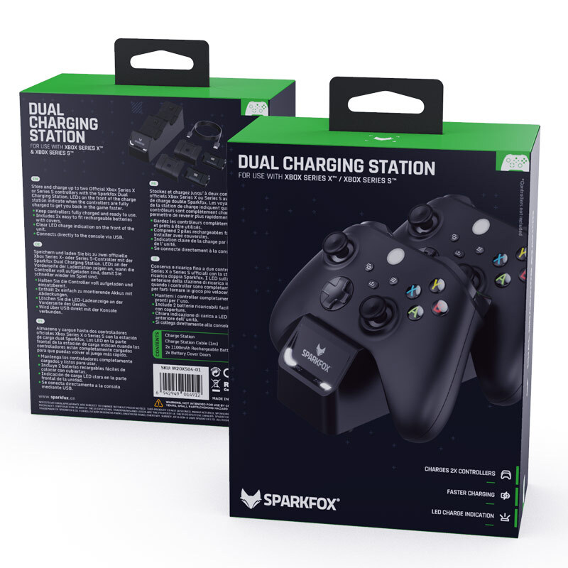 پایه شارژر دسته بازی Xbox Series X/S اسپارک فاکس W20X504 - 2