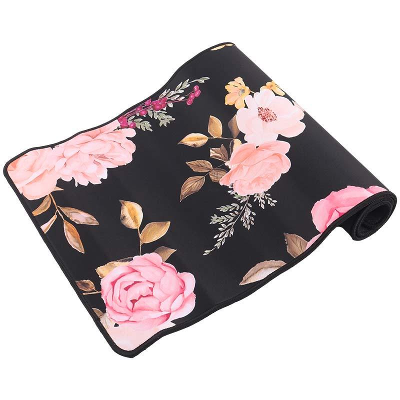 پد موس AF-009 70*30cm طرح گل - 3