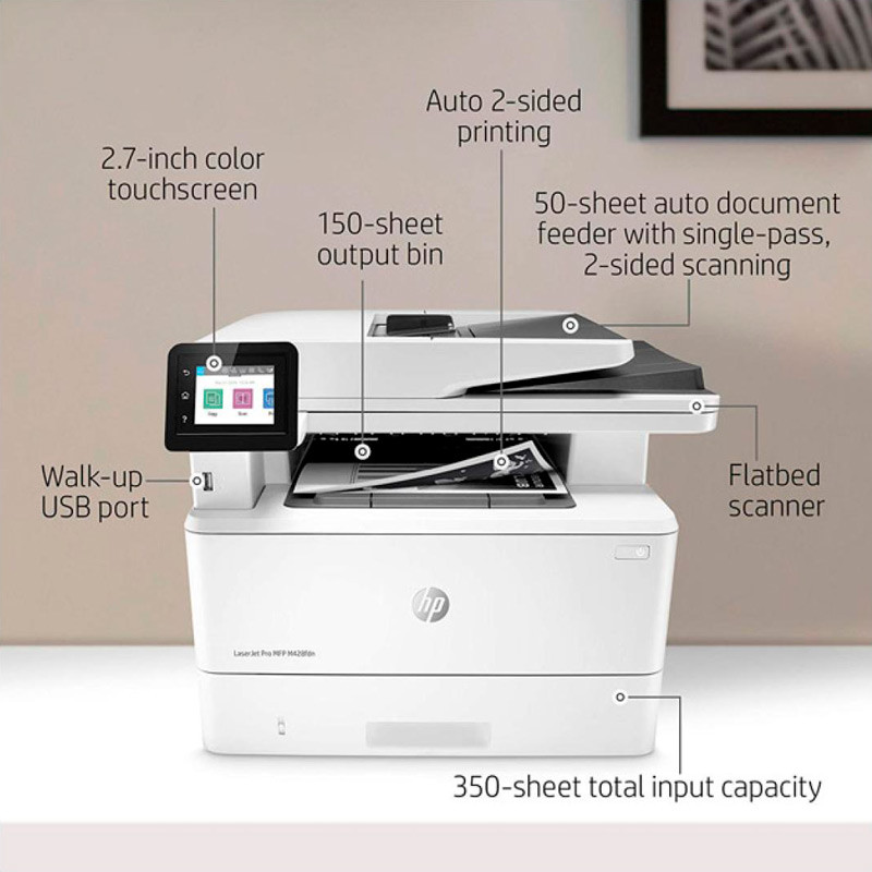 پرینتر چند کاره لیزری HP LaserJet Pro MFP 4103fdn - 5