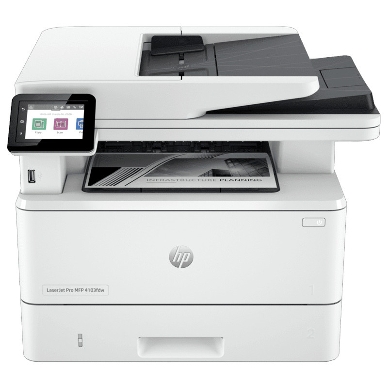 پرینتر چند کاره لیزری HP LaserJet Pro MFP 4103fdw - 2