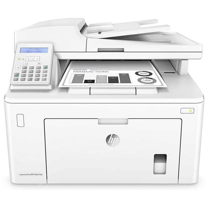 پرینتر چند کاره لیزری HP LaserJet Pro MFP M227fdn - 4