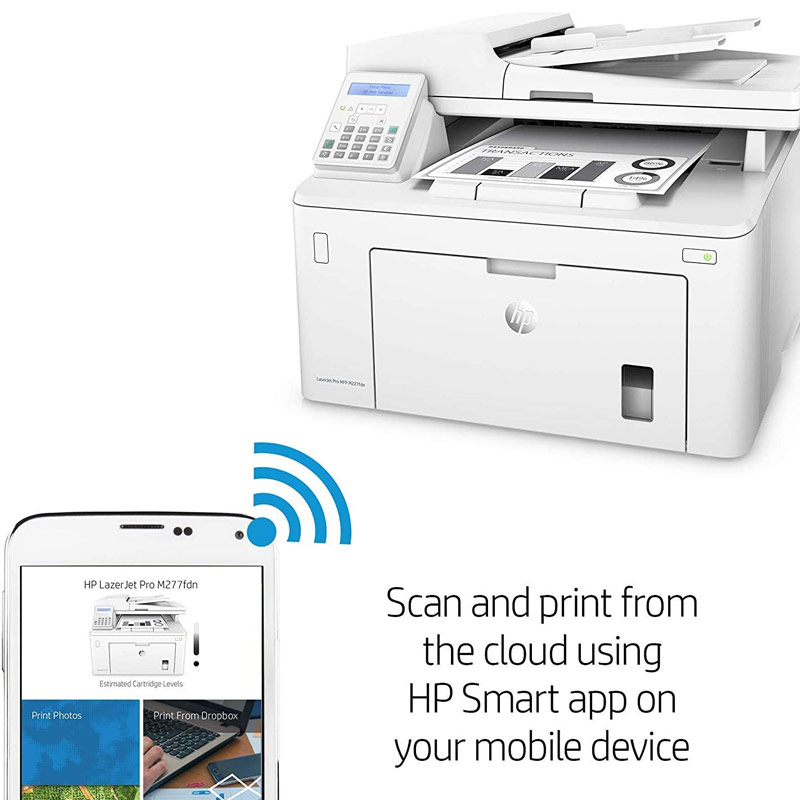 پرینتر چند کاره لیزری HP LaserJet Pro MFP M227fdn - 7