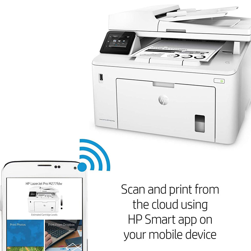 پرینتر چند کاره لیزری HP LaserJet Pro MFP M227fdw - 7