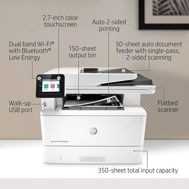 پرینتر چند کاره لیزری HP LaserJet Pro MFP M428fdw - 8