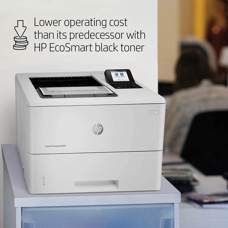 پرینتر لیزری HP LaserJet Enterprise M507dn - 3