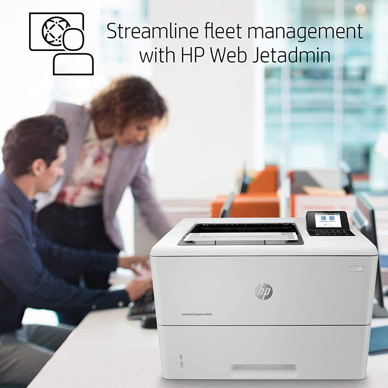 پرینتر لیزری HP LaserJet Enterprise M507dn - 5