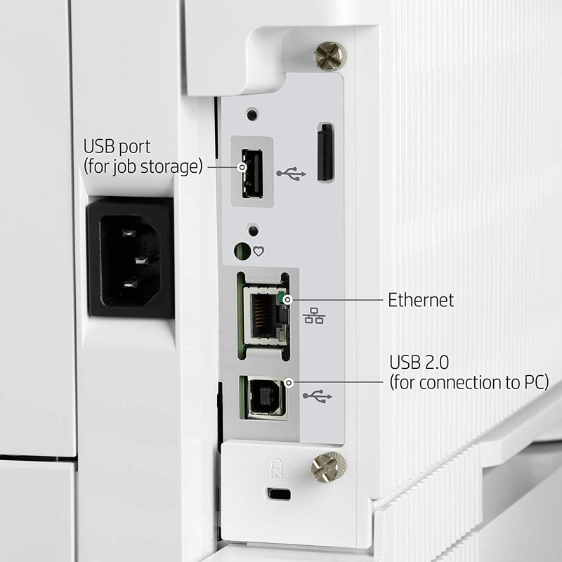 پرینتر لیزری HP LaserJet Enterprise M608n - 4