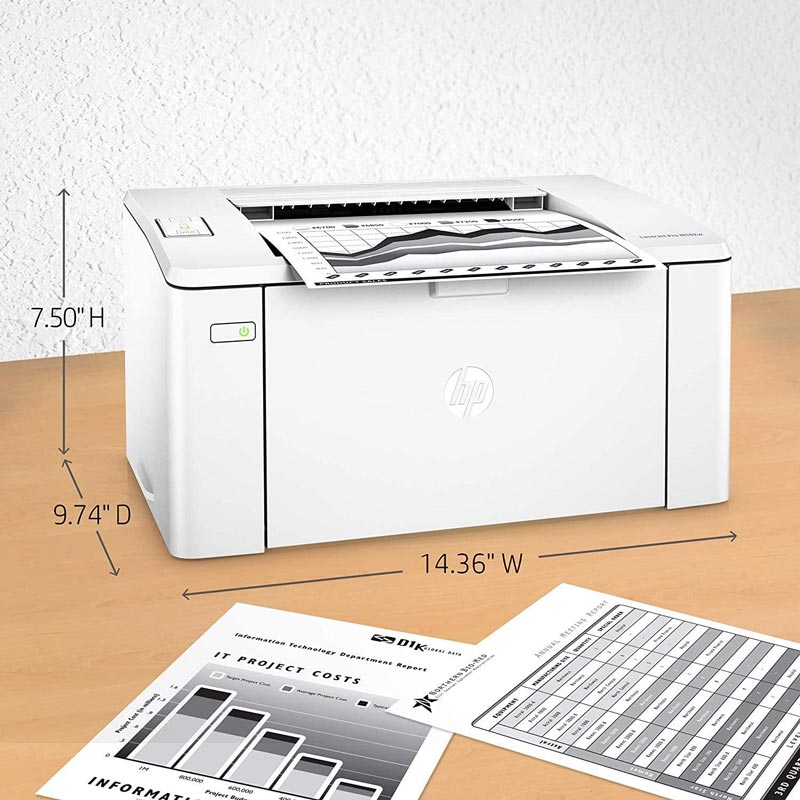 پرینتر لیزری HP LaserJet Pro M102W - 5