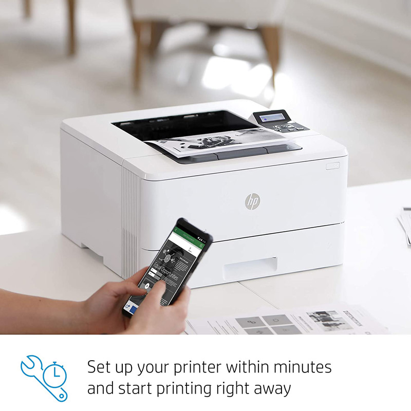 پرینتر لیزری HP LaserJet Pro M404dw - 4