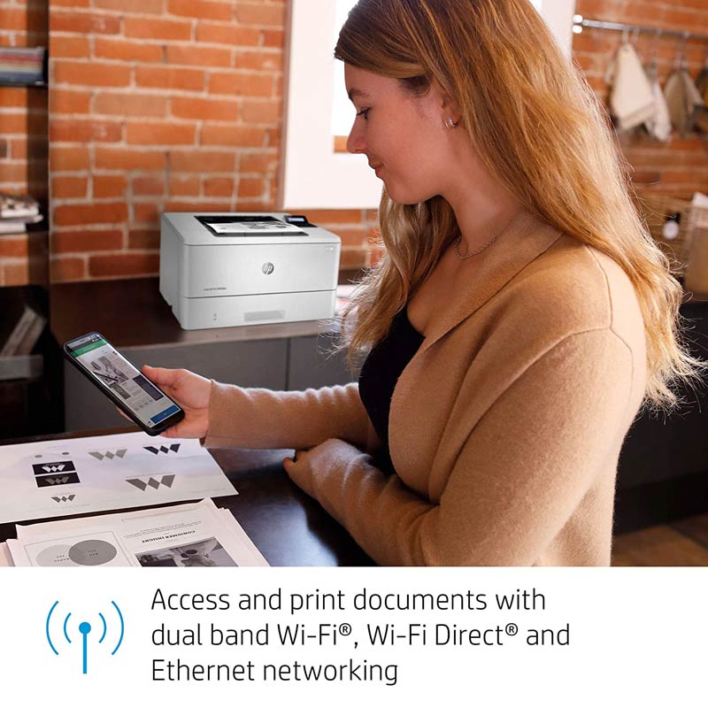 پرینتر لیزری HP LaserJet Pro M404dw - 8