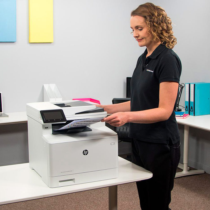 پرینتر لیزری رنگی سه کاره HP Color LaserJet Pro MFP M479dw - 6