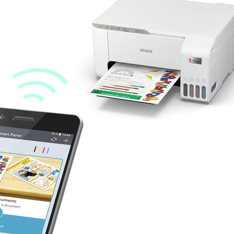 پرینتر رنگی چند کاره جوهر افشان Epson EcoTank L3256 - 8
