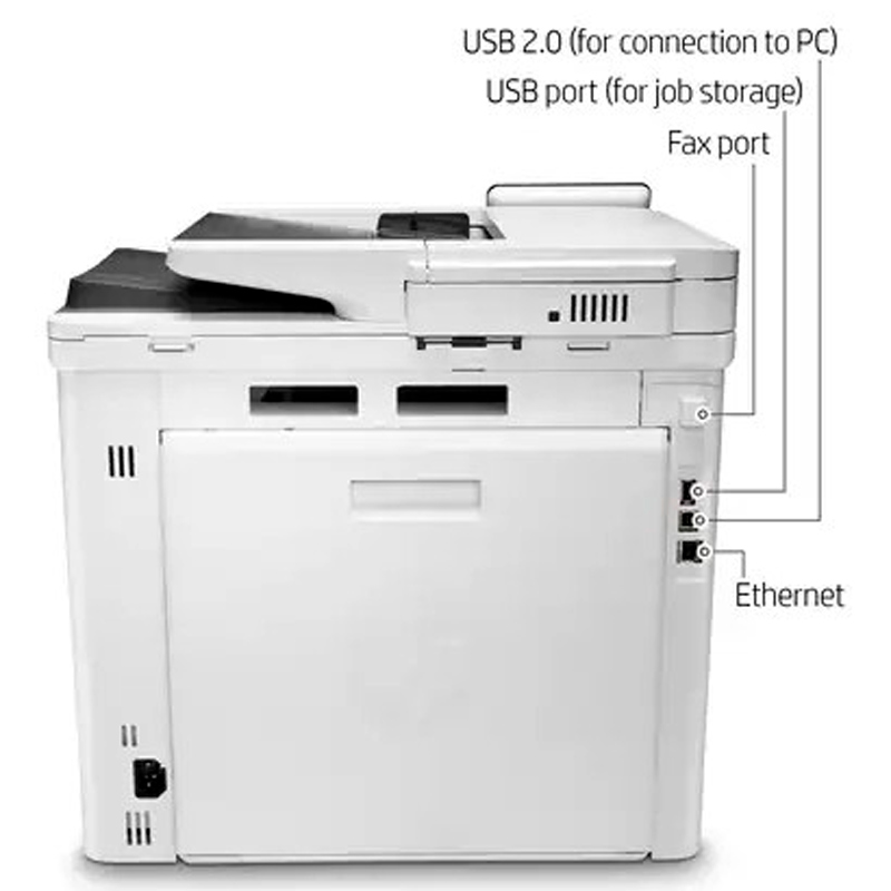 پرینتر رنگی چند کاره لیزری Hp Color Laserjet Pro Mfp M479fdn - 8