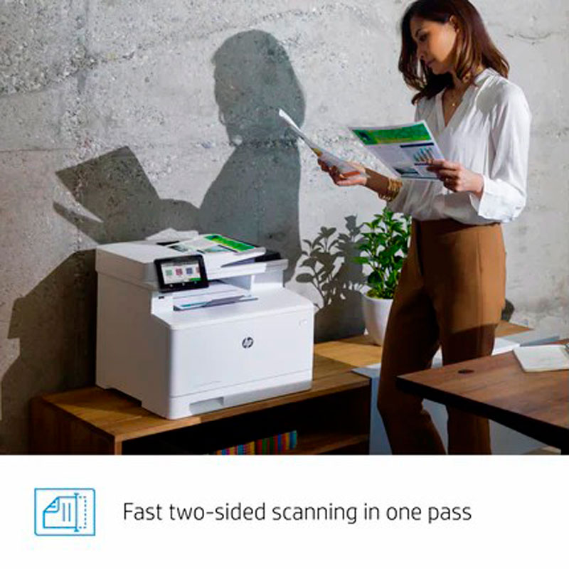پرینتر رنگی چند کاره لیزری HP Color LaserJet Pro MFP M479fdw - 6