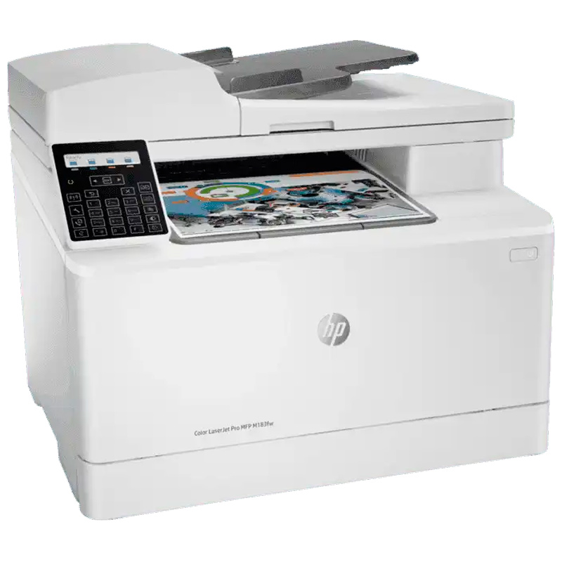 پرینتر رنگی چند کاره لیزری HP LaserJet Pro MFP M183fw - 3