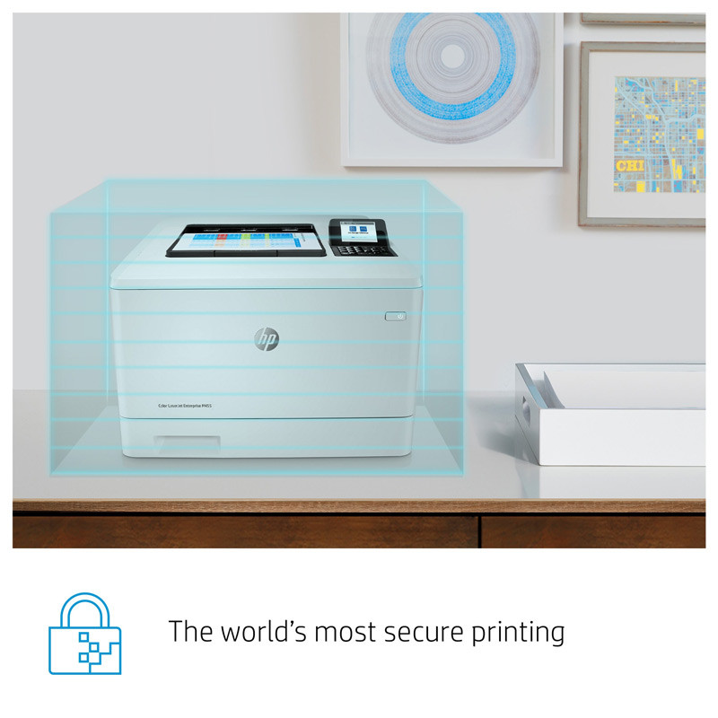 پرینتر تک کاره لیزری رنگی HP LaserJet Enterprise M455dn - 7