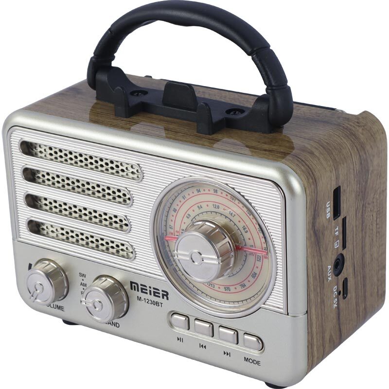 رادیو اسپیکر بلوتوثی مییر M-1230BT - 4