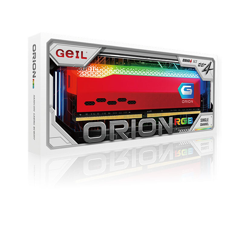 رم کامپیوتر گیل Orion RGB DDR4 32GB Dual 3600MHz CL18 - 2