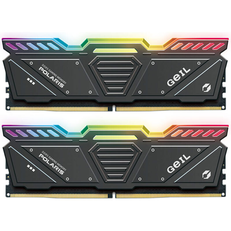 رم کامپیوتر گیل Polaris RGB DDR5 32GB Dual 5600MHz CL38 - 2