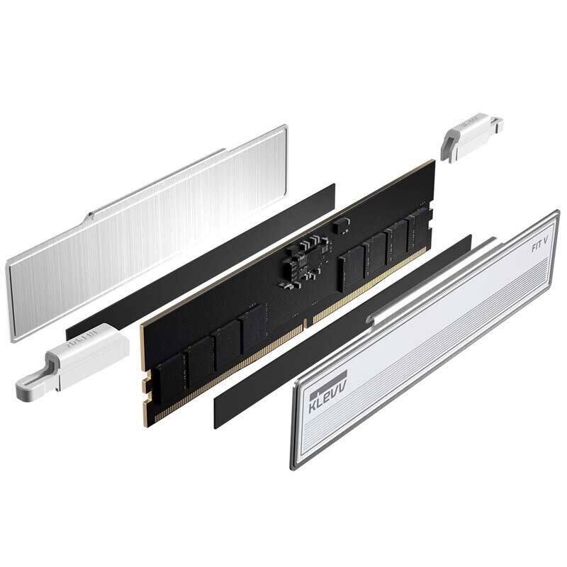 رم کامپیوتر کلو FIT V White DDR5 16GB Dual 5600MHz CL30 - 6