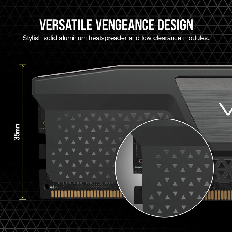رم کامپیوتر کورسیر Vengeance DDR5 32GB Single 5200MHz CL40 - 4