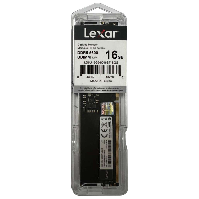 رم کامپیوتر لکسار LD5U16G56C46ST DDR5 16GB Single 5600MHz CL46 - 2