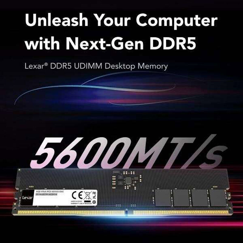 رم کامپیوتر لکسار LD5U16G56C46ST DDR5 16GB Single 5600MHz CL46 - 4