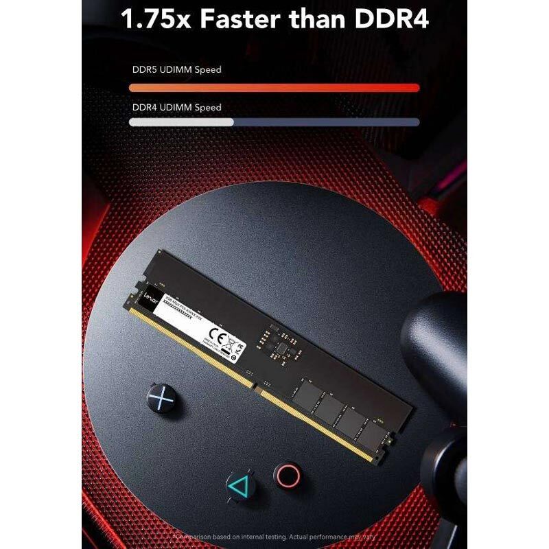 رم کامپیوتر لکسار LD5U16G56C46ST DDR5 16GB Single 5600MHz CL46 - 5