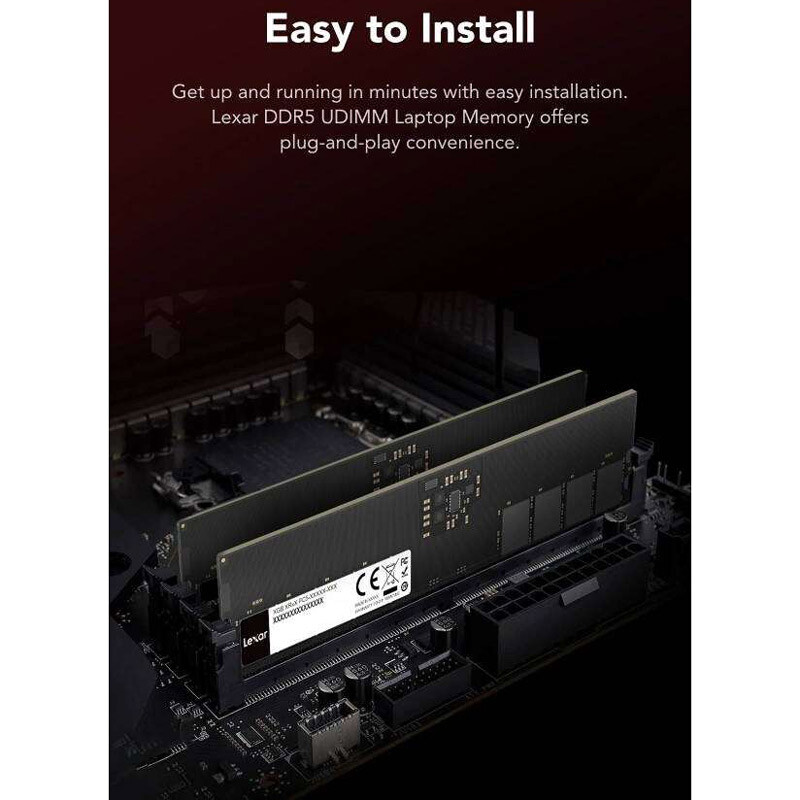رم کامپیوتر لکسار LD5U16G56C46ST DDR5 16GB Single 5600MHz CL46 - 6