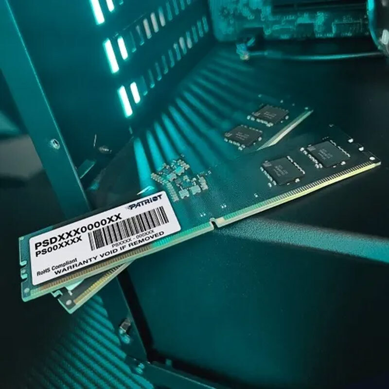 رم کامپیوتر پاتریوت Signature Line DDR5 8GB Single 4800MHz CL40 - 4