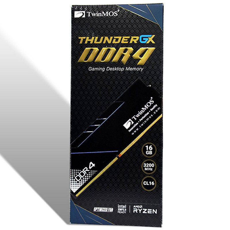 رم کامپیوتر توین موس Thunder GX DDR4 16GB Single 3200Mhz CL16 - 4