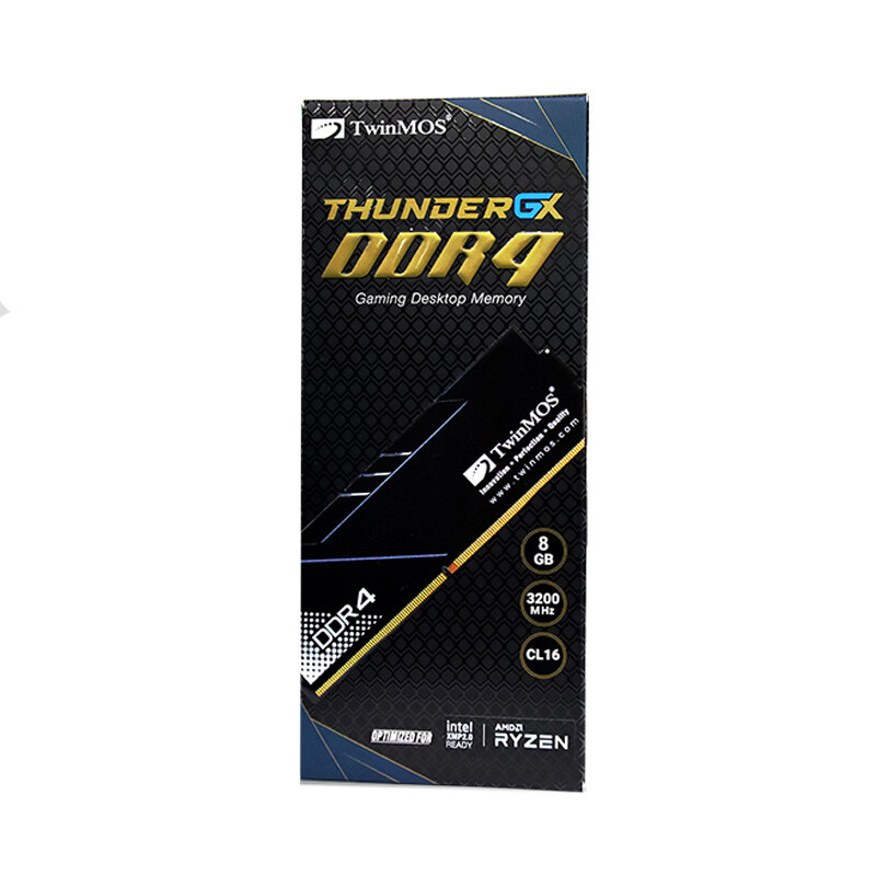 رم کامپیوتر توین موس Thunder GX DDR4 8GB Single 3200Mhz CL16 - 4