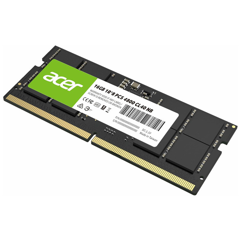 رم لپ تاپ ایسر Acer SD200 DDR5 16GB Single 4800MHz CL40 - 4