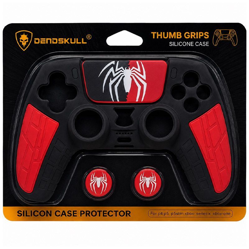 روکش دسته بازی آنالوگ دار PS5 دد اسکال SL01 طرح Spider Man - 2