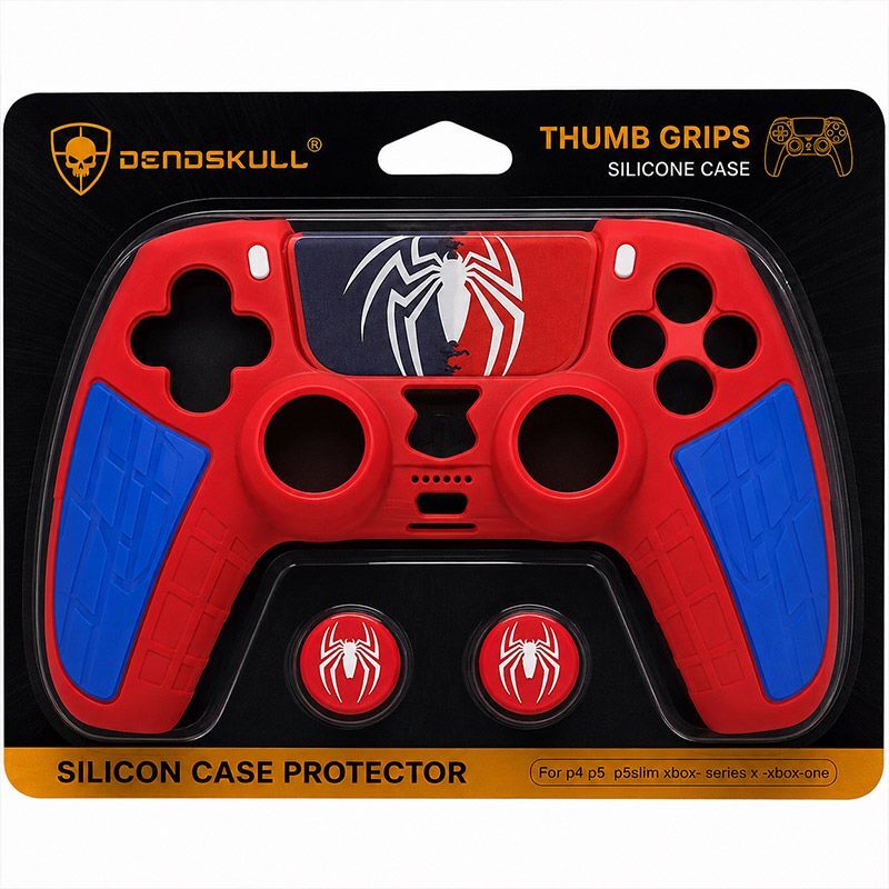 روکش دسته بازی آنالوگ دار PS5 دد اسکال SL01 طرح Spider Man - 3