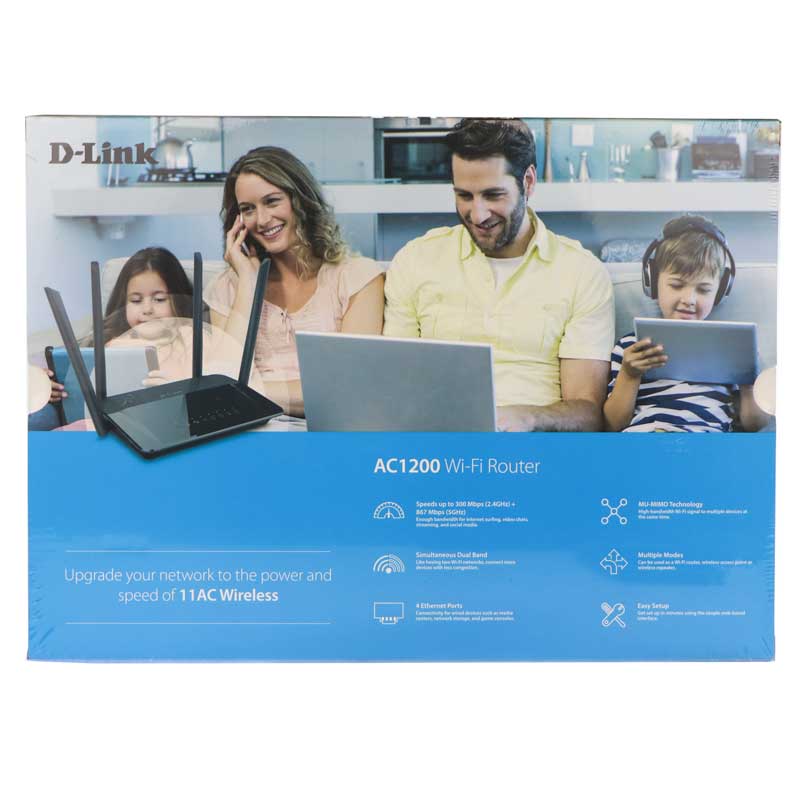 روتر بی سیم دی لینک DIR-1210 AC1200 - 3