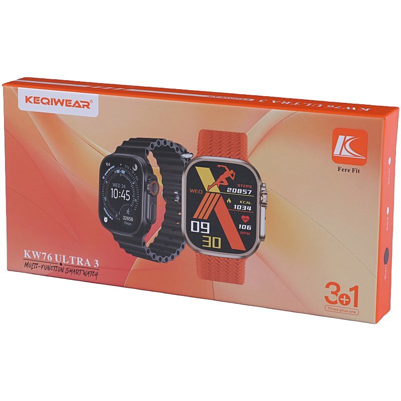ساعت هوشمند کیگی ویر KW76 Ultra 3 - 7