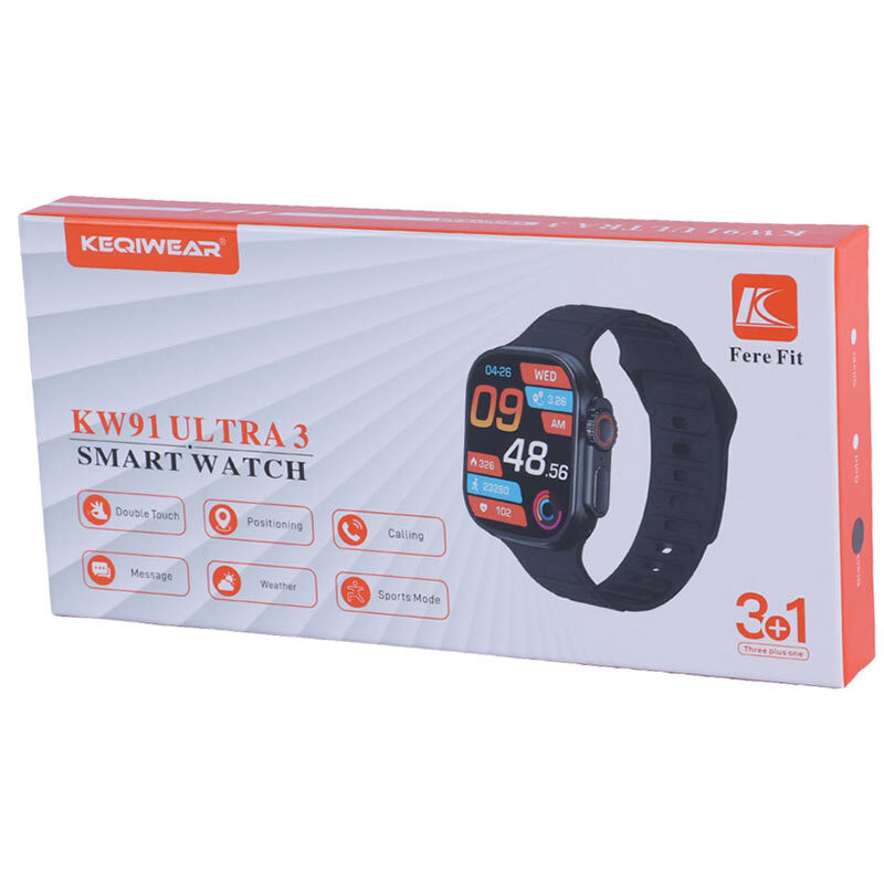 ساعت هوشمند کیگی ویر KW91 Ultra 3 - 8