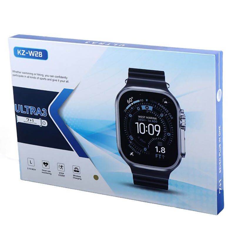 ساعت هوشمند KZ-W28 Ultra 3 - 8