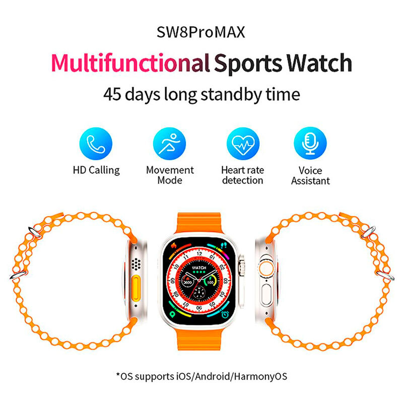 ساعت هوشمند سلبریت SW8 Pro MAX - 5